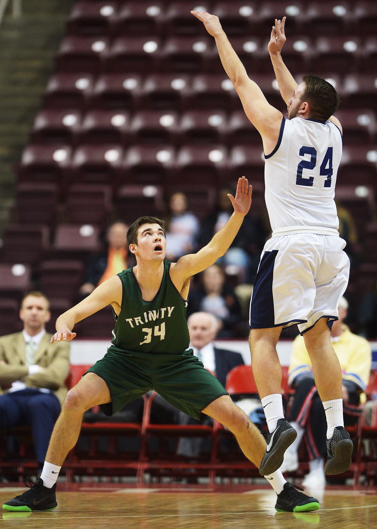 District 3 Boys Basketball: Trinity vs Kutztown